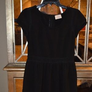 Urban outfitters black dress with lace